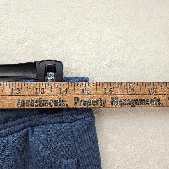 ADIDAS WOMEN'S XS SZN OVERSIZED WIDE THIGH JOGGER BLUE FLEECE - Picture 4 of 7